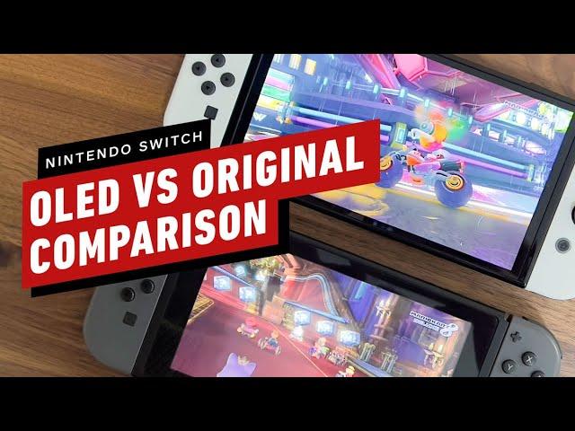 Nintendo Switch OLED vs. Nintendo Switch Original Comparison