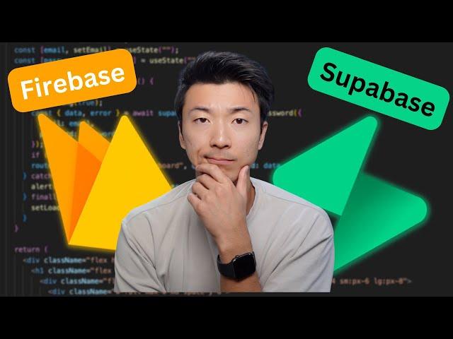 Firebase vs Supabase — I Built The Same App With Both