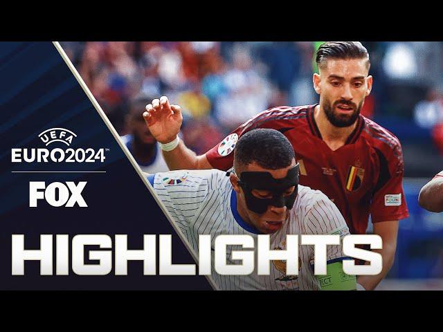 France vs. Belgium Highlights | UEFA Euro 2024 | Round of 16