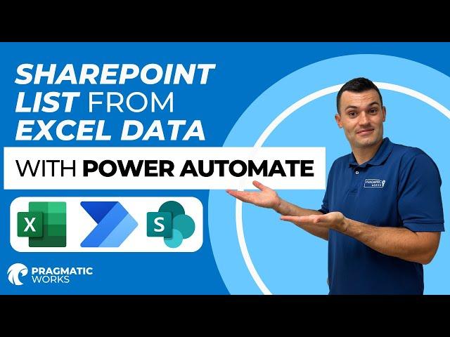 How To Automatically Add Excel Data to a SharePoint List with Power Automate