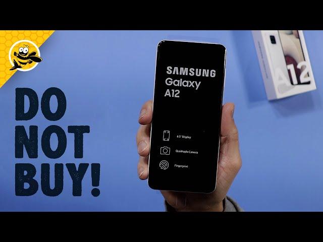 Samsung Galaxy A12 Unboxing and First Impressions - DO NOT BUY!