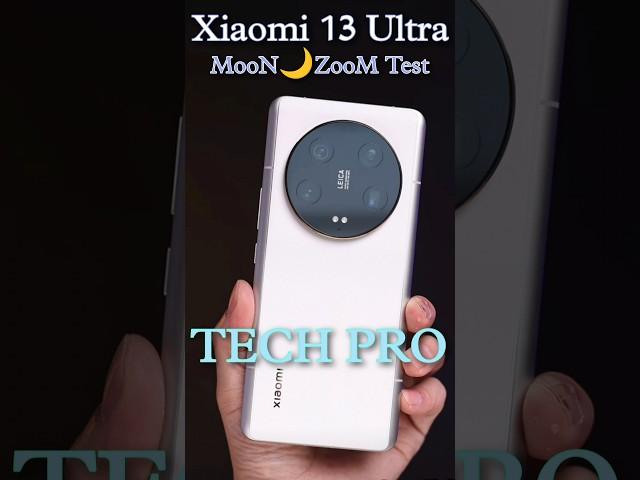 Xiaomi 13 Ultra Moon  Zoom Test #shorts #xiaomi13ultra #cameratest #zoomtest #xiaomi #ytshorts