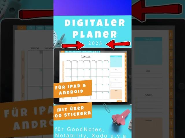 Digitaler Planer 2025 - besiege endlich das Chaos und plane!