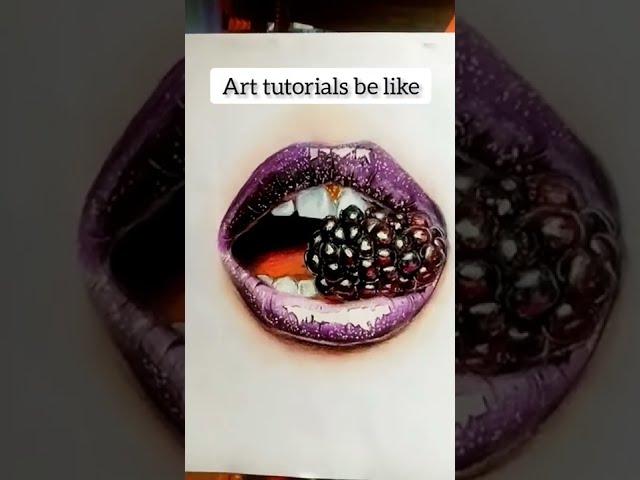 ArT tUtOrIaLs Be LiKe||Thakudu arts#shorts#art#yts#viral