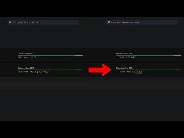 How to fix Slow download speed with Xbox App PC