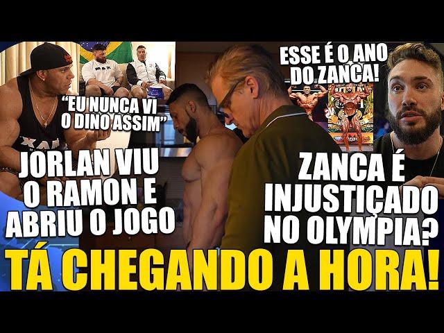 RAMON NÃO É DESSE MUNDO! PESO BATIDO PRATICAMENTE E SHAPE ABSURDO! PACHO E JORLAN E EDU COMENTAM