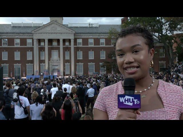 Supporters Wait to Hear from VP Harris After Election Loss