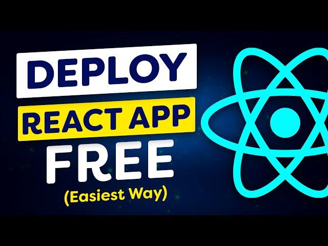 How To Deploy React App FREE [on Netlify]