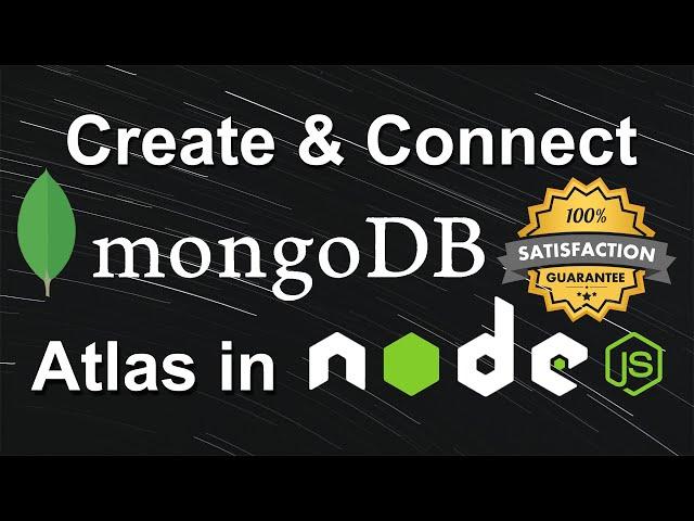 How to Create and Connect MongoDB Atlas Database in Node JS MongoDB - MongoDB Atlas connects Node JS