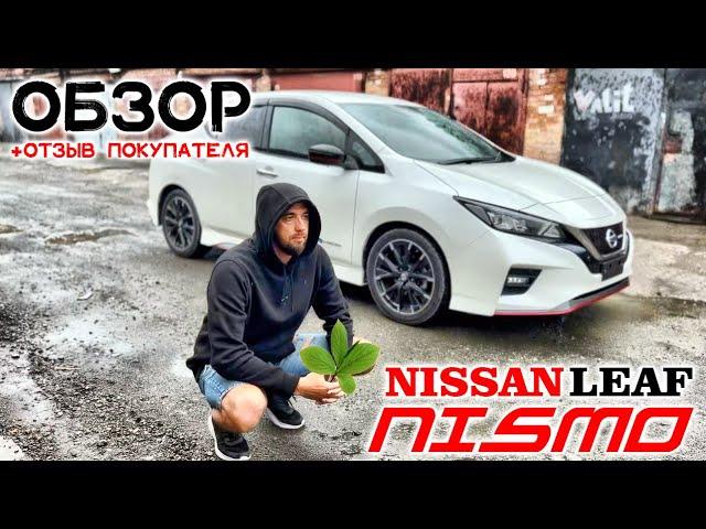 Обзор + отзыв покупателя Nissan Leaf, 2018г., NISMO, пробег: 45000км., батарейка 12 из 12 делений.