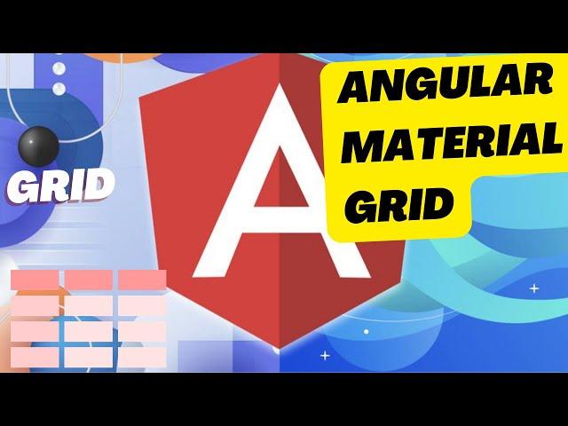 Angular Material Grid List Layout | Flex Layout | Angular for Beginners