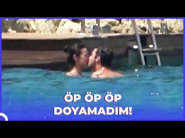 KAAN YILDIRIM, PINAR DENİZ'İ ÖPMEYE DOYAMADI | 100'DE 100 MAGAZİN