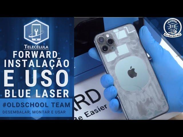 FORWARD - Blue Laser Desembalagem, Instalação e dicas uso Máquina de Separação a Laser Apple iPhone