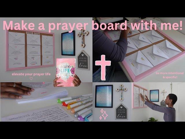 Make a prayer board with me how to, benefits & more!