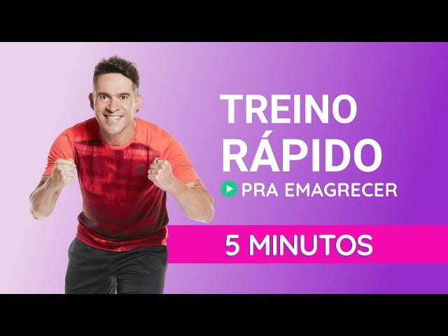 TREINO RÁPIDO PARA EMAGRECER - Exercício em Casa