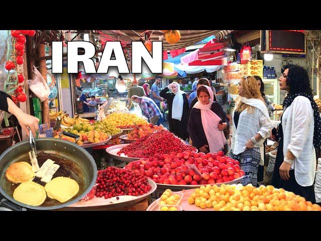 Street Food Reshteh Khoshkar in Iran | Rasht Bazaar | Bandar Anzali Free Zone