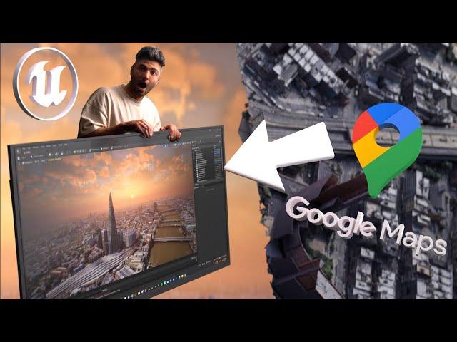 Google Maps in Unreal Engine 5 is INSANE!! (Tutorial)