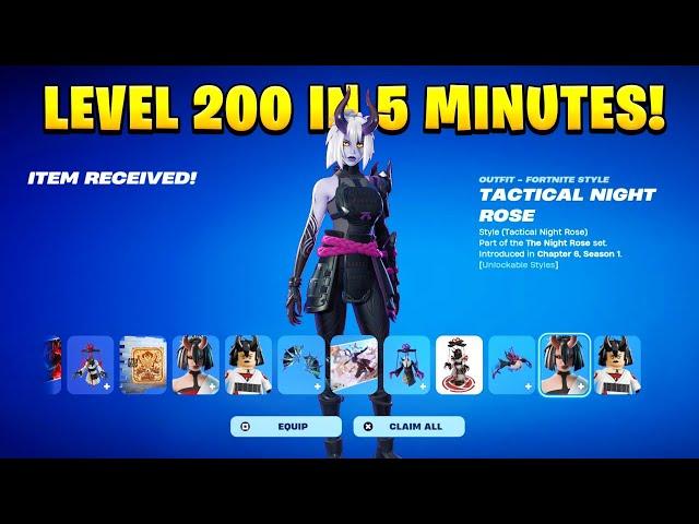 How To LEVEL UP FAST in Fortnite Chapter 6! (Get to Level 200)