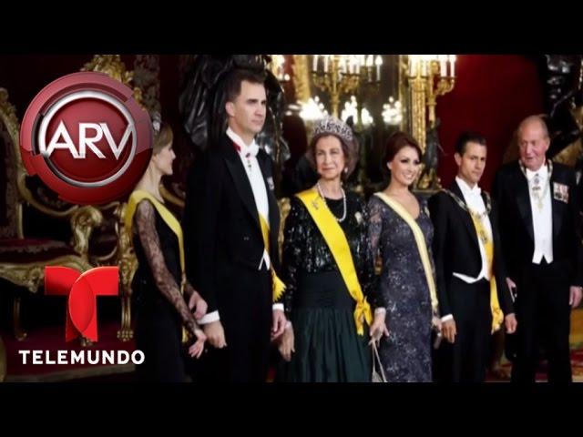 Angélica Rivera criticada por actitud con Peña Nieto | Al Rojo Vivo | Telemundo