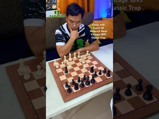 Classic Trap From Vintage 1895! Chess Opening Traps | IM Roderick Nava #chess @GothamChess