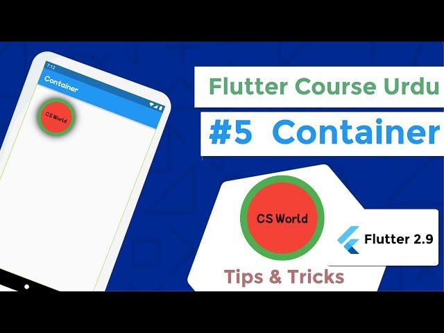 Container in Flutter | How to Make a Container Border in Flutter