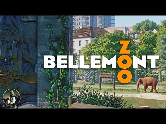 Building a REAL Elephant Habitat in Planet Zoo! | Bellemont Zoo