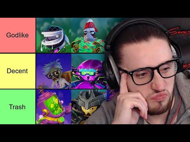 Garden Warfare 2 Legendary Mode Tier List