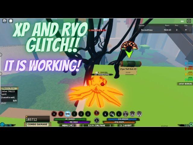 Best Glitched Bosses To Grind Xp And Ryo  | Shindo Life