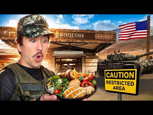 Eating At A Restaurant With NO Reviews... on a MILITARY BASE