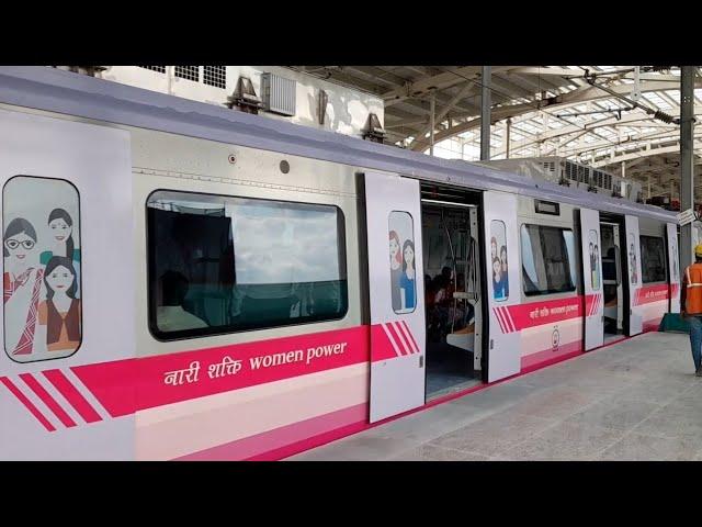 Pune Maha Metro Inside View At Kasarwadi Metro Station In (PCMC)