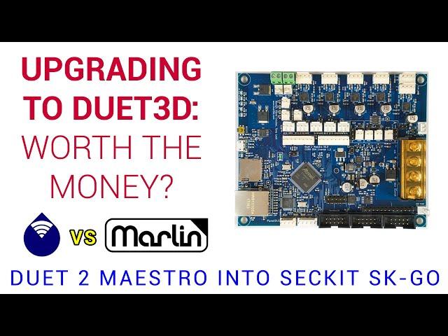 Duet 2 Maestro & Reprap firmware on SK-GO: Guide for a Marlin user