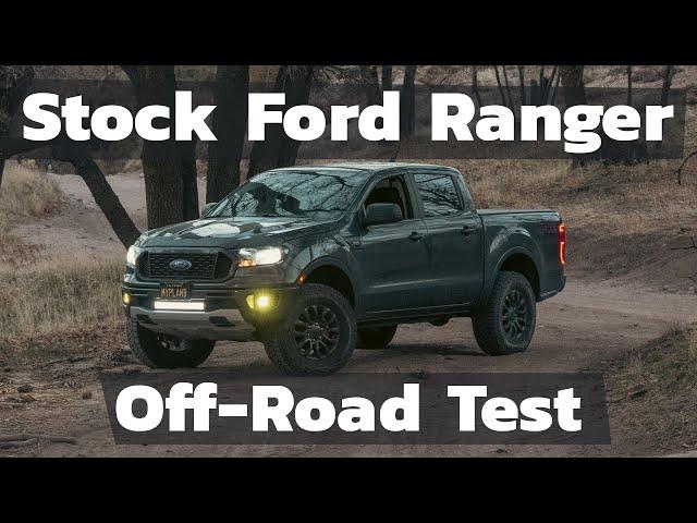 Before the Upgrades - Stock 2019+ Ranger Suspension Impressions