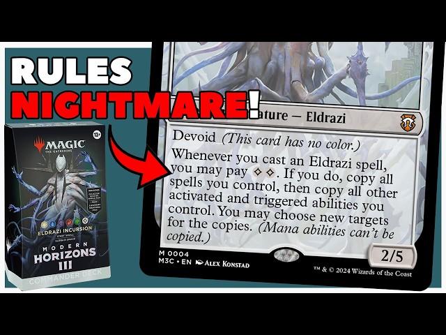 Breaking Ulalek, Fused Monstrosity out of the box  Eldrazi Incursion Precon Upgrade #edh