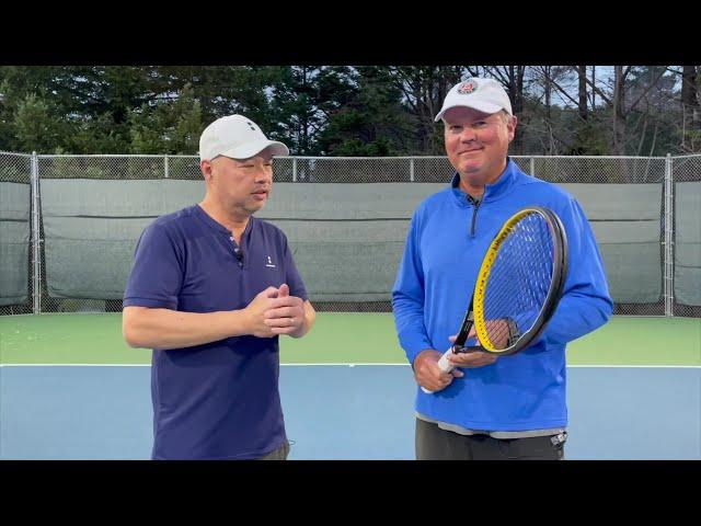 WHAT IS THIS WILSON PRO STAFF TOUR ST VINCENT PROCESS TENNIS RACKET?