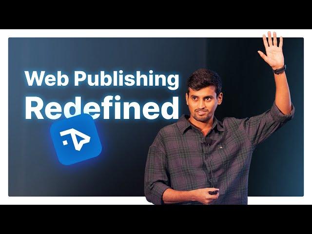 Frappe Builder: Web Publishing Redefined | Suraj Shetty | IndiaFOSS 2024 | FOSS United