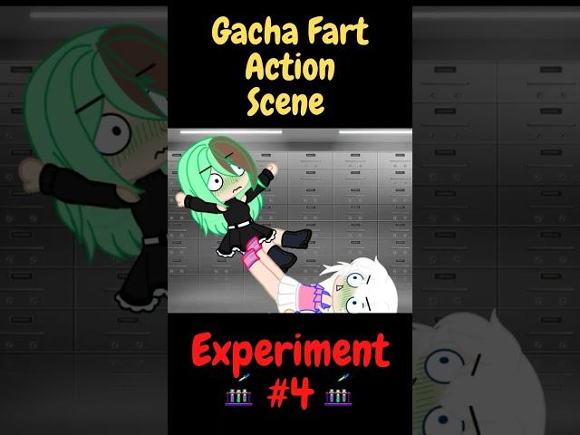 Gacha Fart Action Scene ‍ Gassy #shorts