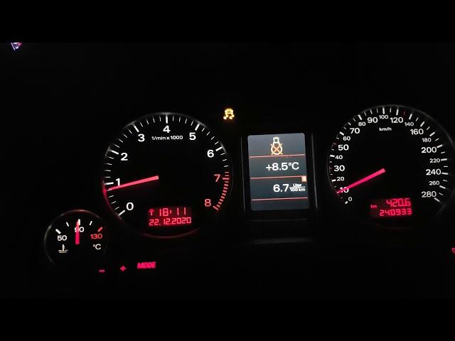 Audi A4 B7 | 2.0TFSI Quattro | 302HP | STAGE 2 | Acceleration 0-100km/h