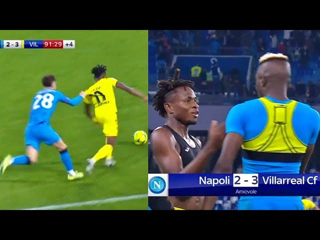 Samuel Chukwueze vs Napoli | SKILLS & Osimhen SHIRT SWAP | WELCOME TO MILAN 