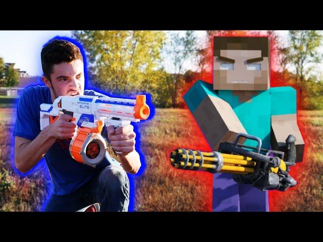 Nerf War: Nerf meets Minecraft