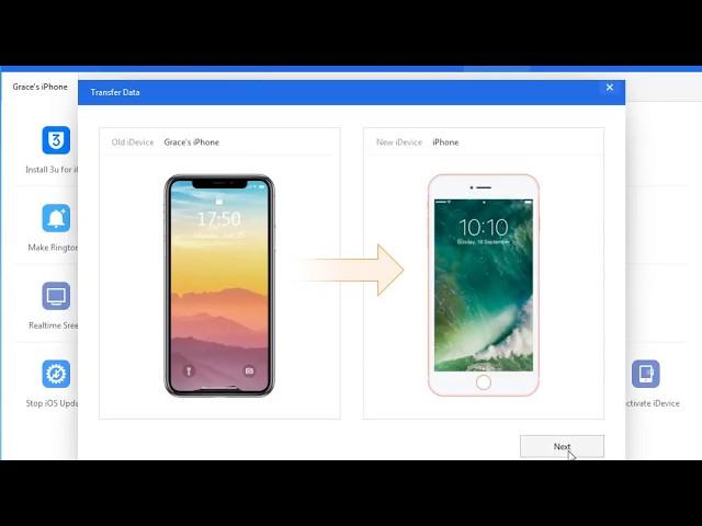 How to transfer data between iDevices using 3uTools.