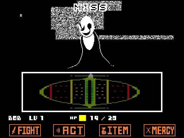 Undertale Pacifist Gaster Fangame No Hit (-1 Unavoidable)