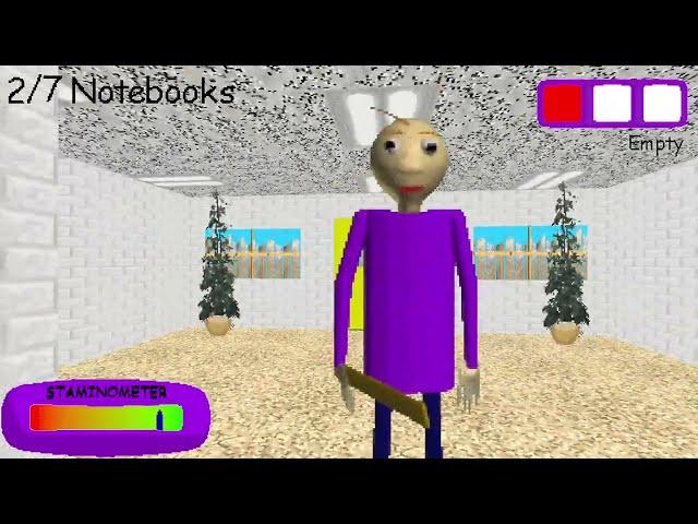 Scary Grandma  | Bladder's Simples in Education School - Scary Gran [Baldi's Basics Mod]