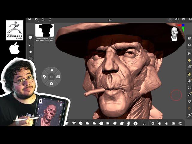 ZBrush for iPad is Here! First Impressions