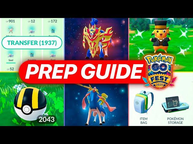 How to ACTUALLY Be Ready for GO Fest!
