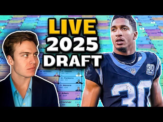 An Expert 2025 Fantasy Football Mock Draft