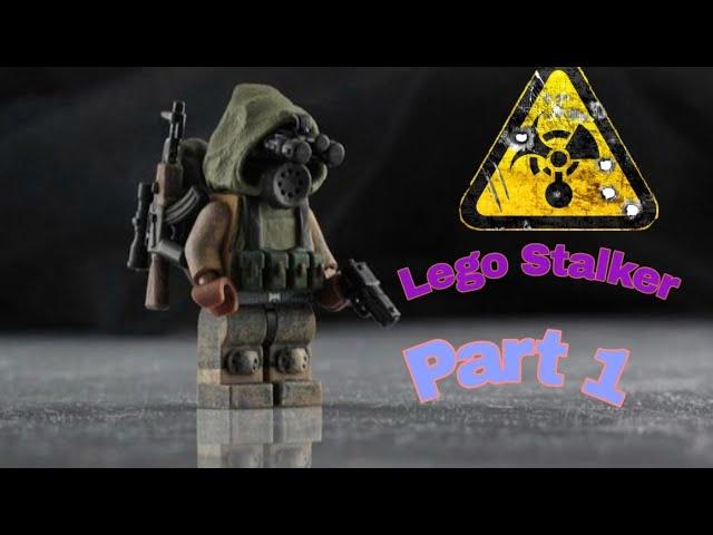 Лего сталкер , серия 1/Lego stop motion stalker animation.