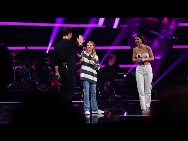 Coach Wincent Weiss singt sein Lieblingslied mit Lena und Avelina: Drei gewinnt!