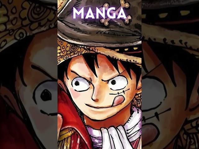 ANIME VS MANGA VS LIVE ACTION #onepiece #anime #manga #liveaction #luffy #fyp #fypシ゚viral