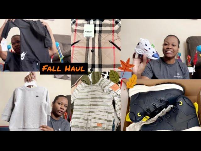 HUGE FALL TODDLER ￼BOY CLOTHING + SHOE HAUL 2023  Neiman Marcus , Nordstrom & ￼￼ Nike ￼