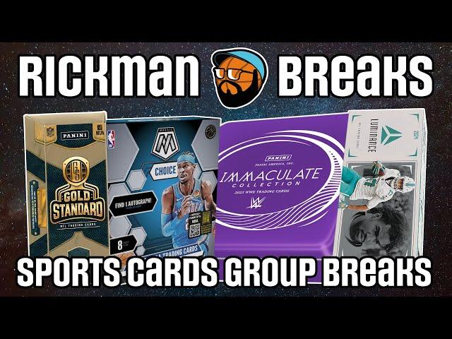  GALA CASE HIT! ARCH MANNING AUTO!  Thursday Night Rickman LIVE Group Breaks | NBA  NFL 